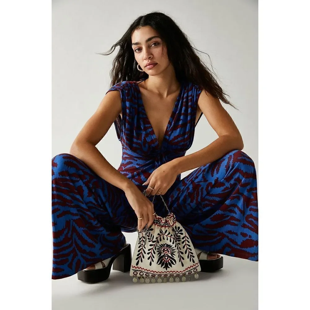 Free People - Next Summer Jumpsuit size M